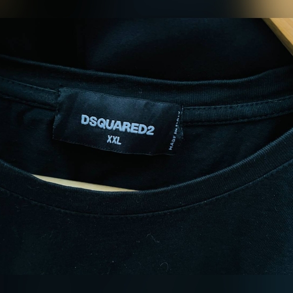 Dquared 2 Black Tee - Picture 6 of 8